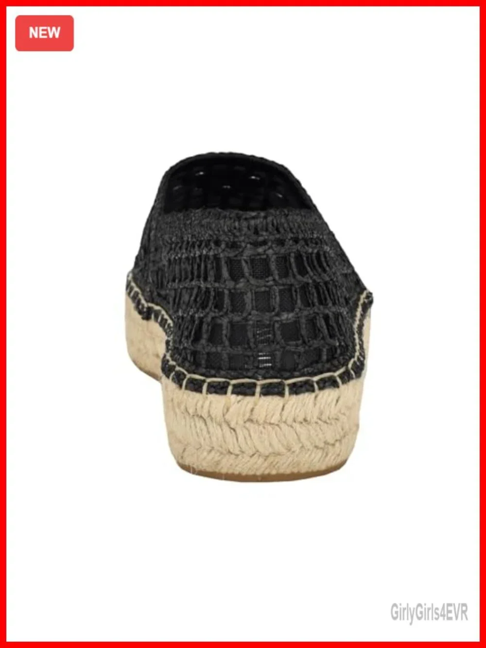Women's Espadrilles Ballet Flats Raffia Overlay Slip-On